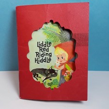 Vintage Mattel Liddle Kiddles Storybook Liddle Red Riding Hiddle Booklet picture