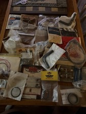 Lot Of Vintage Harley Shovelhead Panhead Ironhead Oem New Parts 70 Or More picture