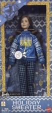 NEW IN HAND 2026 Barbie Signature LIGHT UP Ugly Holiday Sweater Hannukah Doll picture