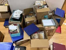 Worldwide Stamp Collection 10kg sorting boxes see description picture