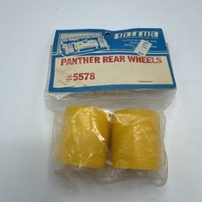 Vintage Tamiya Panther 1/12 Rear Wheels Yellow 5578 picture