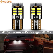 2X License Plate LEDs T10 192 194 White 6000K for 1999-2021 Jeep Grand Cherokee picture