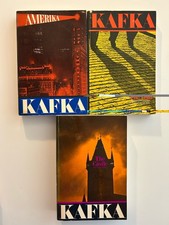 VTG Franz Kafka First Schocken Paperback Edition Book Lot (Amerika/Trial/Castle) picture