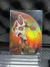 1998-99 Metal Universe Allen Iverson Planet Metal SSP Die-Cut #12 of 15 PM RARE picture