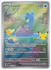 Lapras 131/128 Pokémon ME: 30th Anniversary Celebration Illustration Rare Holo picture