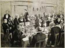 EJ. Sullivan 1869-1933 Antique Original SIGNED Victorian ENGRAVING Empire Canada picture