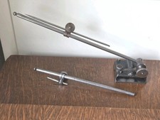 Universal Surface Gage w/(2) Starrett Marked Spindles, (2) Scribers, (2) Snugs   picture