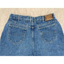 Vintage Lee Riders Women's High Waisted Mom Jeans Medium Wash Size 32 picture