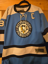 Reebok Pittsburgh Penguins Sidney Crosby #87 NHL Winter Classic Jersey L/XL picture