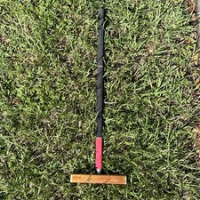 Oakley Woods Croquet Predator Mallet 11” Walnut Head 2 Lb 10 Oz Red Personalized picture