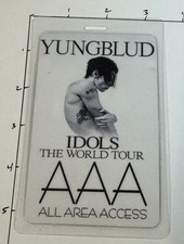 YUNGBLUD Commemorative the IDOLS, World Tour, All Area Access Pass, And Lanyard picture