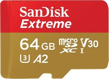 SanDisk Extreme 64GB microSDXC UHS-I Memory Card 4K UHD—NEW picture