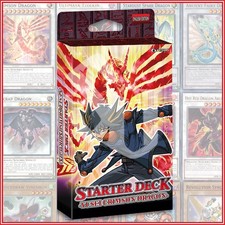 YUSEI CRIMSON DRAGON STARTER DECK 50 | Stardust Black Rose Tzolkin Red YuGiOh🔥 picture