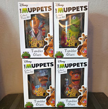 Disney Muppets The Muppet Show Tumbler Glass Set of 4 in Boxes picture