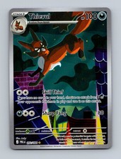 Thievul 092/084 Illustration Rare Pitch Black Pokemon Holo Near Mint picture