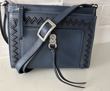 Brighton Interlok City Organizer T4418F~ French Blue $425 NWT Pretty & Practical picture