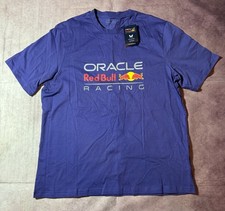 Oracle Red Bull Racing Official Castore T-Shirt Tee Logo Blue Men’s Sz 2XL XXL picture