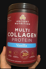 ⁠Ancient Nutrition Multi Collagen Protein Powder Vanilla 16.7 oz (1.04 lb) picture