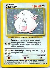 Chansey 3/102 Holo Holo Rare Base Set Unlimited Pokemon  picture