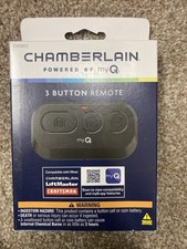Chamberlain myQ 3-Button Garage Door Opener Remote Control CH363 picture