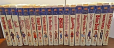 Shirley Temple VHS Collection Lot of 19 Family Films Vintagecore picture