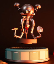 FALLOUT FLOATING & SPINNING MR HANDY FIGURINE Official Bethesda Gear picture