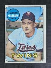 1969 Topps #375 Harmon Killebrew - Hall of Fame - Minnesota Twins - VGEX picture