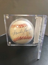 Sandy Koufax Signed National League Rawlings Baseball Los Angeles Dodgers  picture