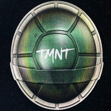2025 Tuvalu 1.5 Ounce Silver $2 Teenage Mutant Ninja Turtle Dome Shell OGP ST... picture