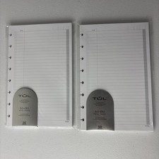 TUL Custom Note Taking System to-do Refill Pages Packs of 50 Sheets 2 Packs NEW picture