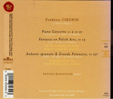 CHOPIN PIANO CONCERTO no2 op 21 FANTASIA OP13 OP22 CD BRAND NEW FACTORY SEALED picture