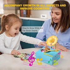 Kids Musical Story Player - Phonograph with 96 Songs & Stories - Educational Toy picture