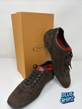 Tod’s for Ferrari Women’s Brown Suede Driving Shoes EU 37.5 US 7.5 Italy picture