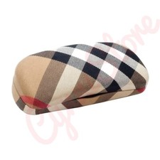 Burberry Universal Plaid Large Hard Case for Sunglasses w/ Cleaning Cloth & Box picture