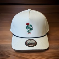 Monterey Peninsula Country Club - Imperial Golf Hat - White/ Navy - New picture