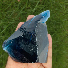 550-650CT Raw Blue Obsidian Crystal | Natural Rough Gemstone for Energy picture