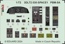 Eduard 3DL72030 1/72 PBM-5A SPACE 3D Decal Set picture