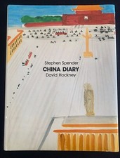 China Diary David Hockney Stephen Spender 1st Edition 1982 Hardcover Abrams Fine picture