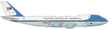 1/100 BSModelle 100598 Boeing 747 VC-25A Air Force One decals picture