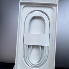 2 X Genuine Original Apple iPhone iPad 60W USB-C to USB-C Woven Charge Cable 1 m picture