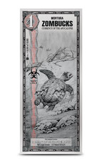 2027 1 ZOMBUCKS WORLD ~ MORTUGA SILVER NOTE 1/1000 OZ picture