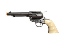 Denix M1873 Peacemaker Old West Non-Firing Collectible Revolver White Grips picture