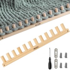 mellobello Chunky Blanket Loom，Chunky Yarn Loom Adjustable Size Loom for Chun... picture
