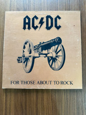 1981 AC/DC ‎For Those About to Rock [RL, Ludwig, First Pressing] NM Vinyl Record picture