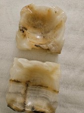 Vintage Marble Set Of Mid Century Ash Trays Never used picture