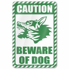 Caution Beware of Dog Sign picture