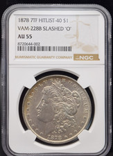 1878 7TF HITLIST-40 $1 VAM-228B Slashed 
