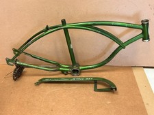 1968 Schwinn Stingray 5 Spd Campus Green Frame & Chain Guard Pea Picker OG Paint picture