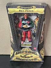 WWE Mattel Defining Moments Rey Fenix Elite Action Figure Ringside Exclusive picture