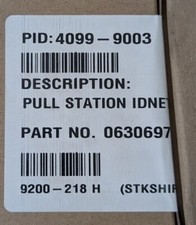 Simplex 4099-9003 Addressable Pull Station - MANY AVAILABLE - SAME DAY SHIPPING picture